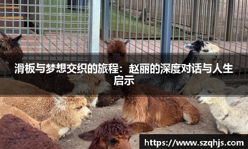 滑板与梦想交织的旅程：赵丽的深度对话与人生启示
