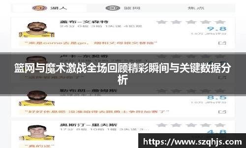 篮网与魔术激战全场回顾精彩瞬间与关键数据分析
