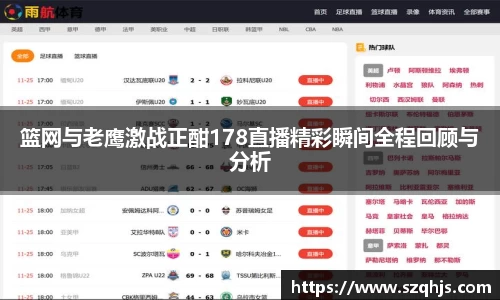篮网与老鹰激战正酣178直播精彩瞬间全程回顾与分析
